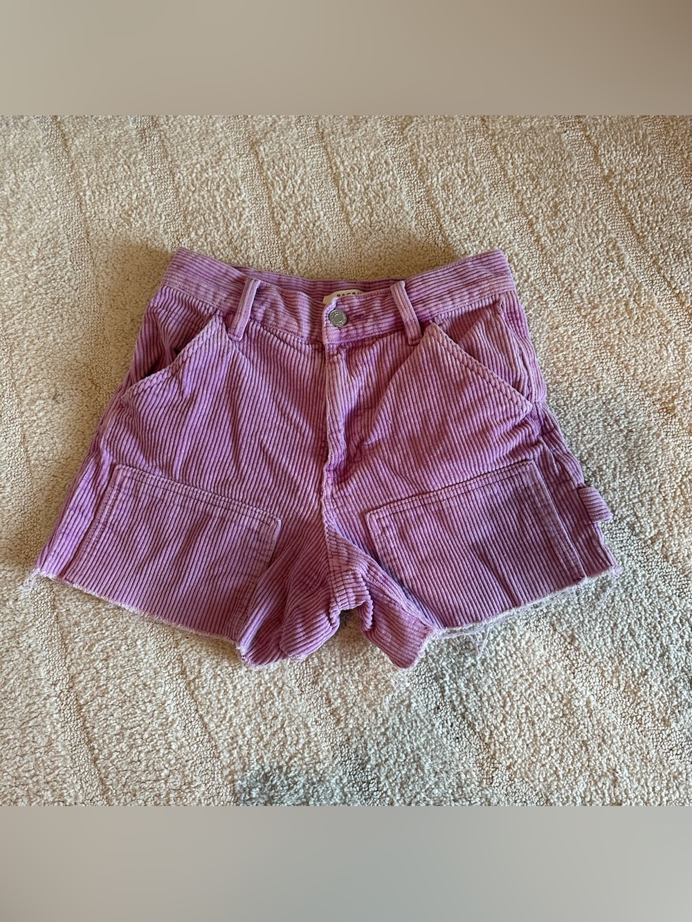 Pacsun Corduroy Workwear Cargo Shorts